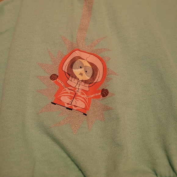 HUF x South Park Collection LIMITED EDITION DEAD KENNY MINT LONG SLEEVE T - Picture 7 of 9